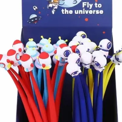 225692 UFO SPACE WIGGLE GEL PEN-16