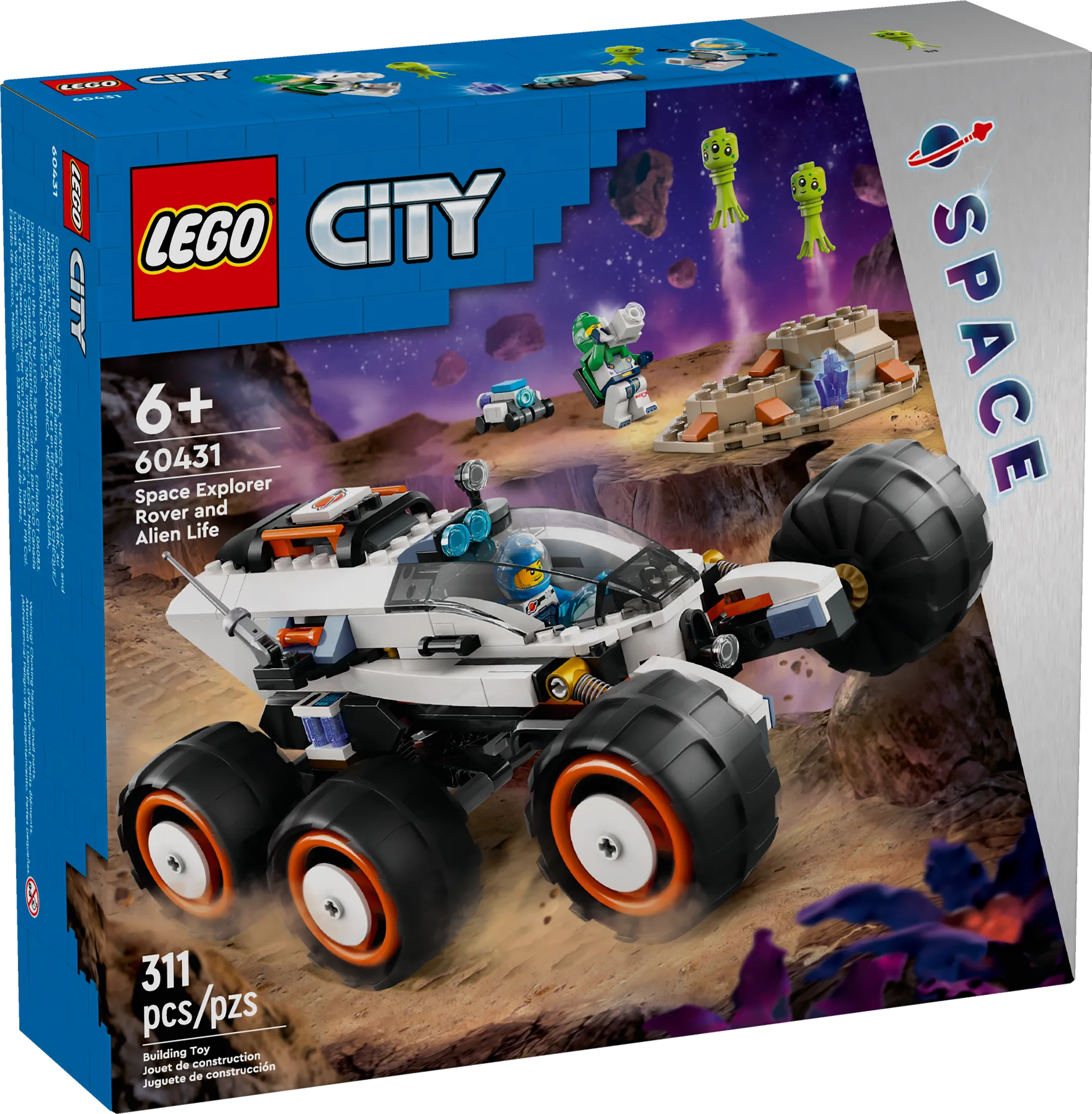 60431 Space Explorer Rover and Alien Life