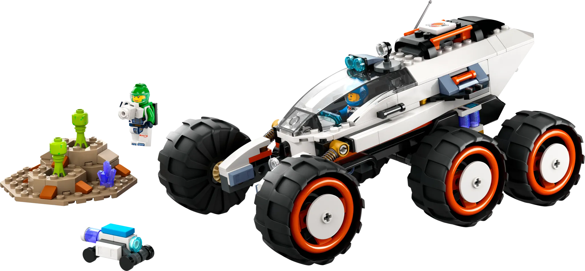 60431 Space Explorer Rover and Alien Life