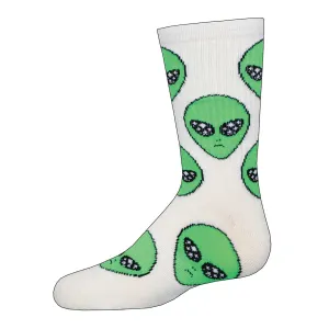 Alien All-Stars Kids' Athletic Crew Socks (Age 7-10)