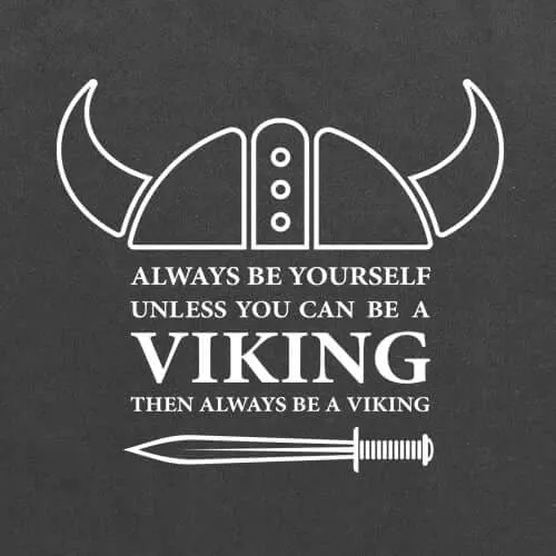 Always Be Viking Jumper- Light Grey