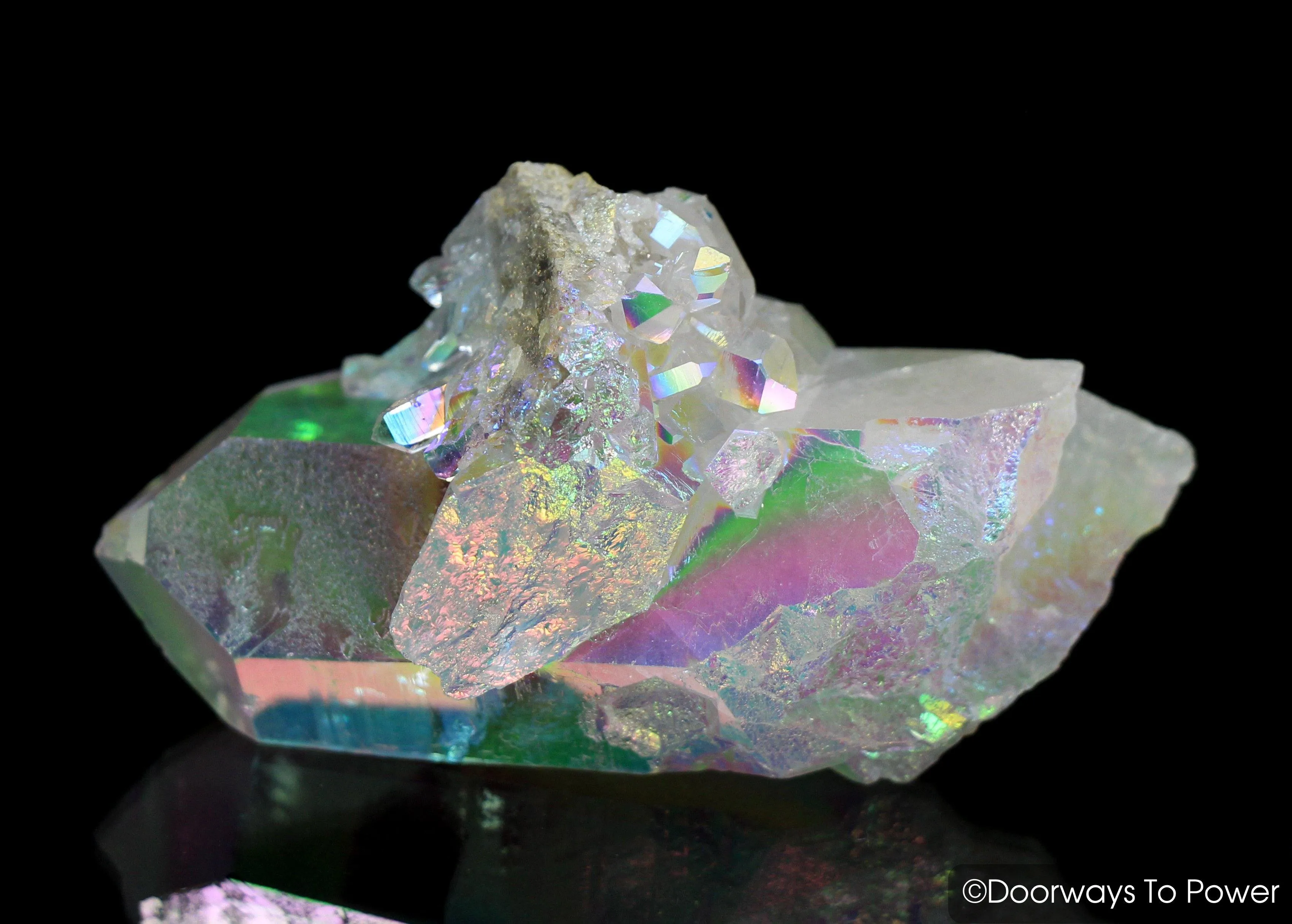 Angel Aura Arkansas Quartz Crystal Channeling Record Keeper 'Angel Healer'