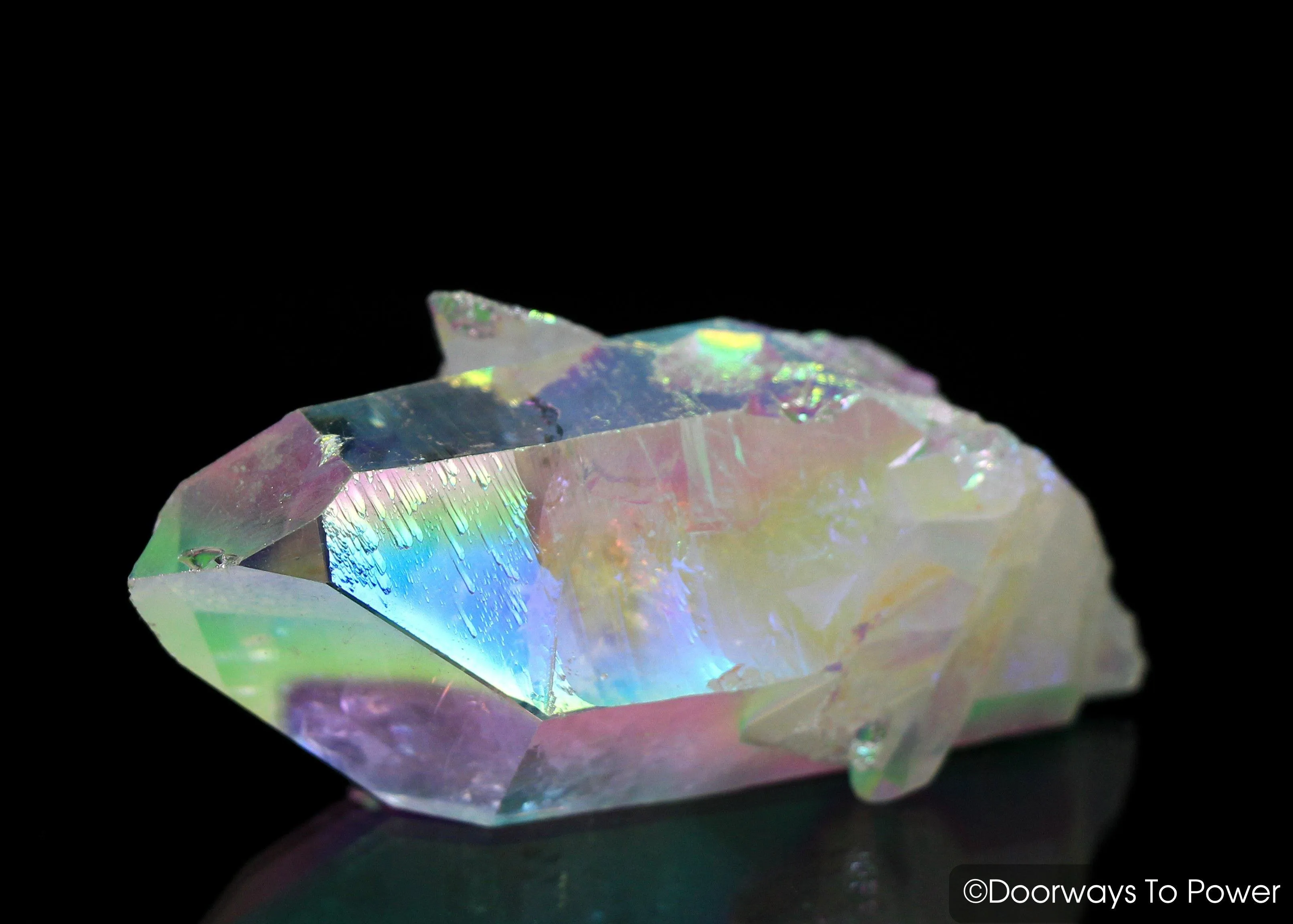 Angel Aura Arkansas Quartz Crystal Channeling Record Keeper 'Angel Healer'