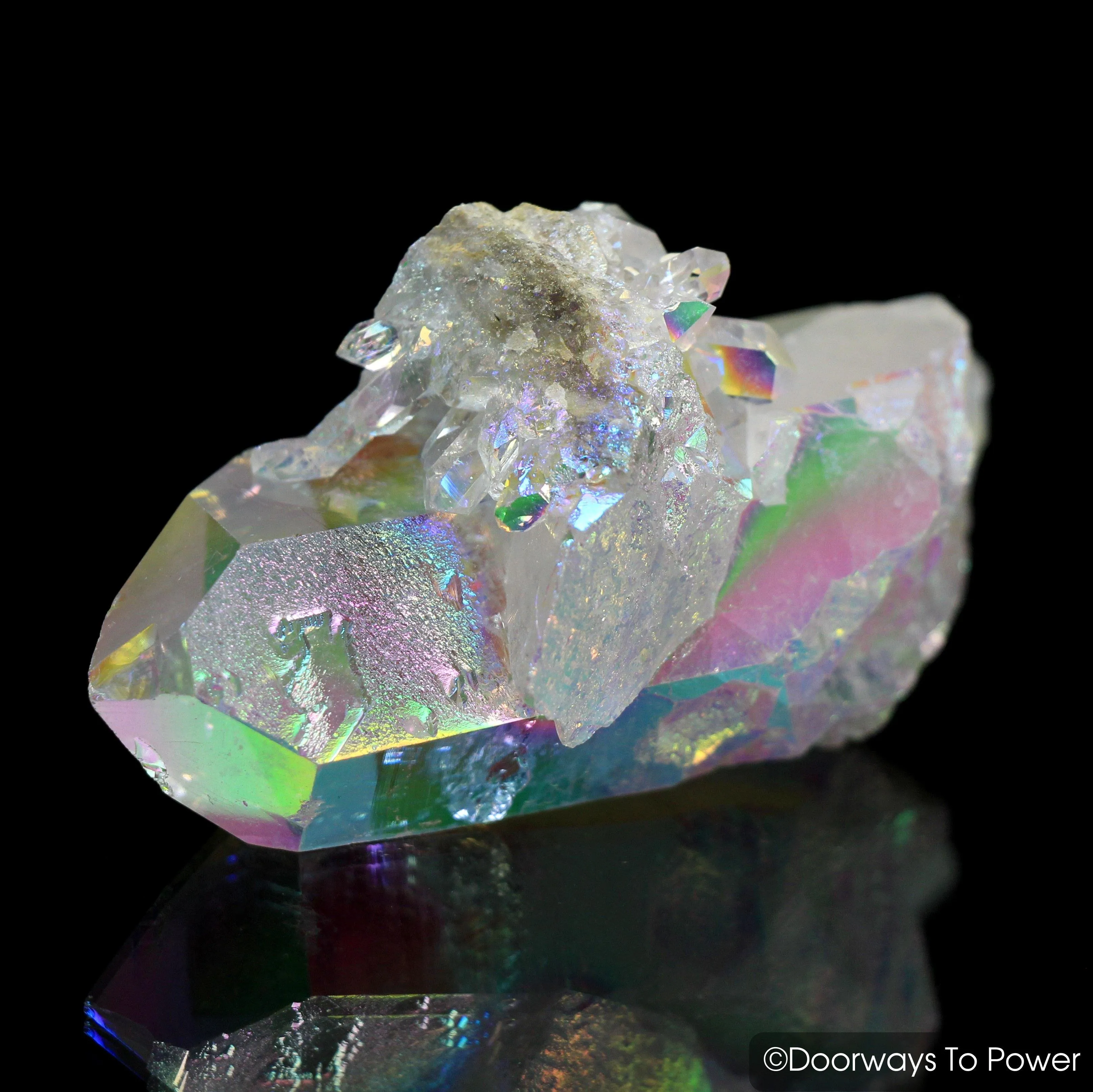 Angel Aura Arkansas Quartz Crystal Channeling Record Keeper 'Angel Healer'