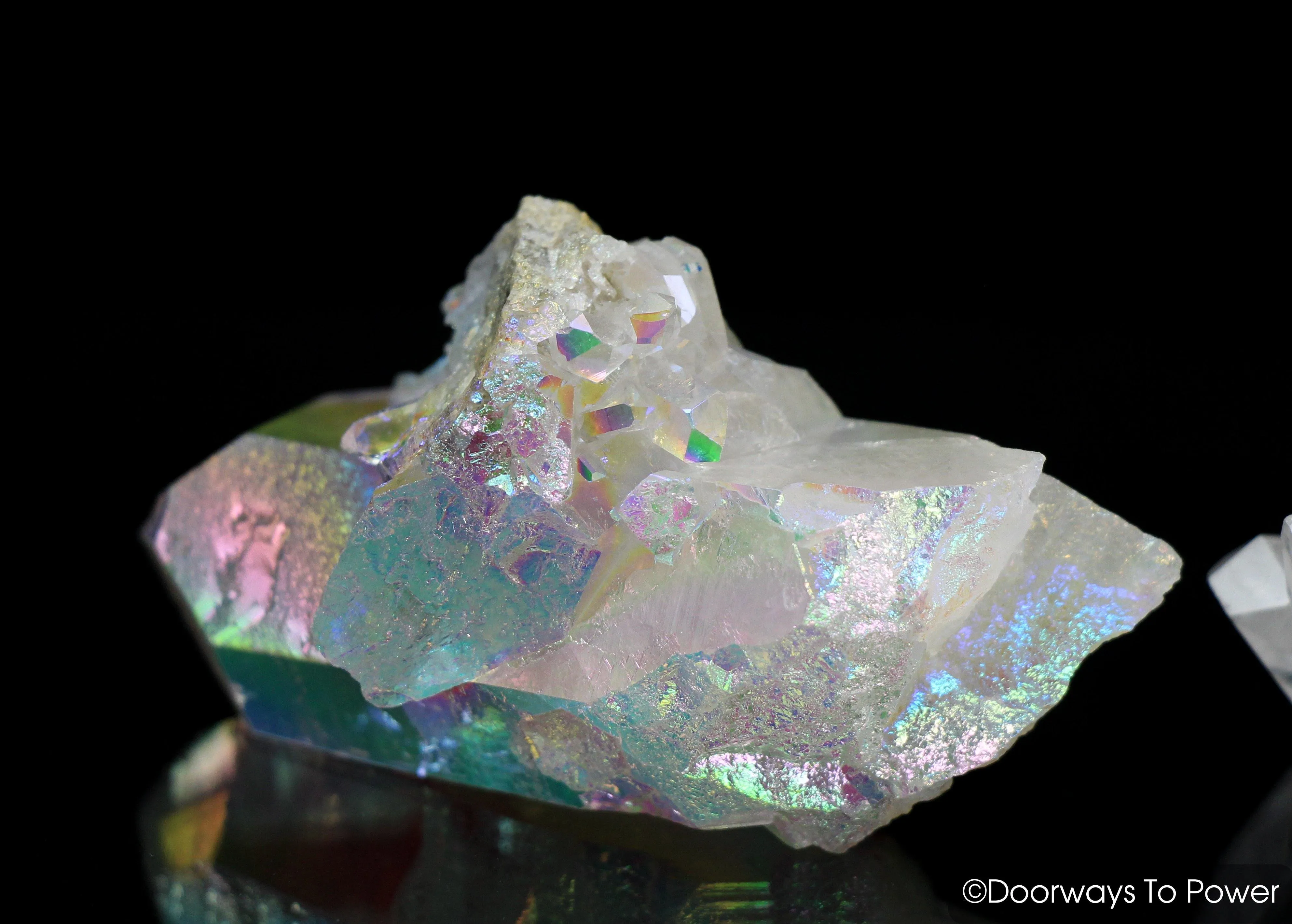 Angel Aura Arkansas Quartz Crystal Channeling Record Keeper 'Angel Healer'