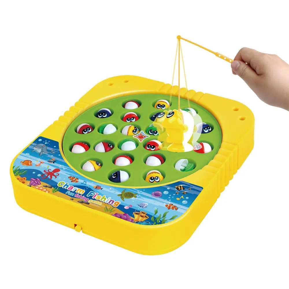 Big square electric music fishing plate (24 Fish)