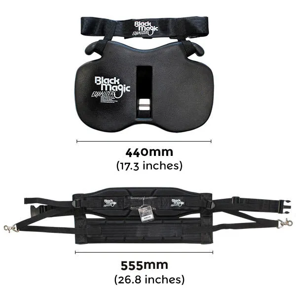 Black Magic Equalizer Fighting Belt and Harness Sets