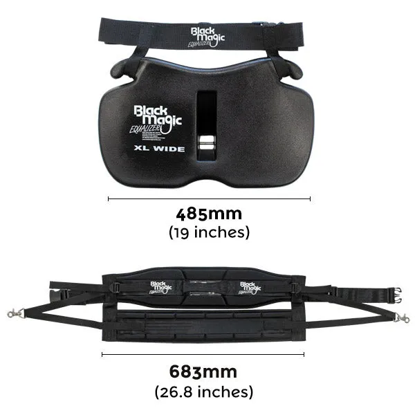 Black Magic Equalizer Fighting Belt and Harness Sets