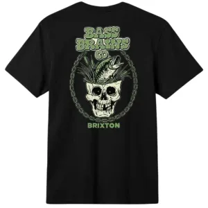 Brixton Bass Brains Skull Standard S/S Tee - Men's