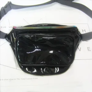 Bum Bag Metallic Black Festival