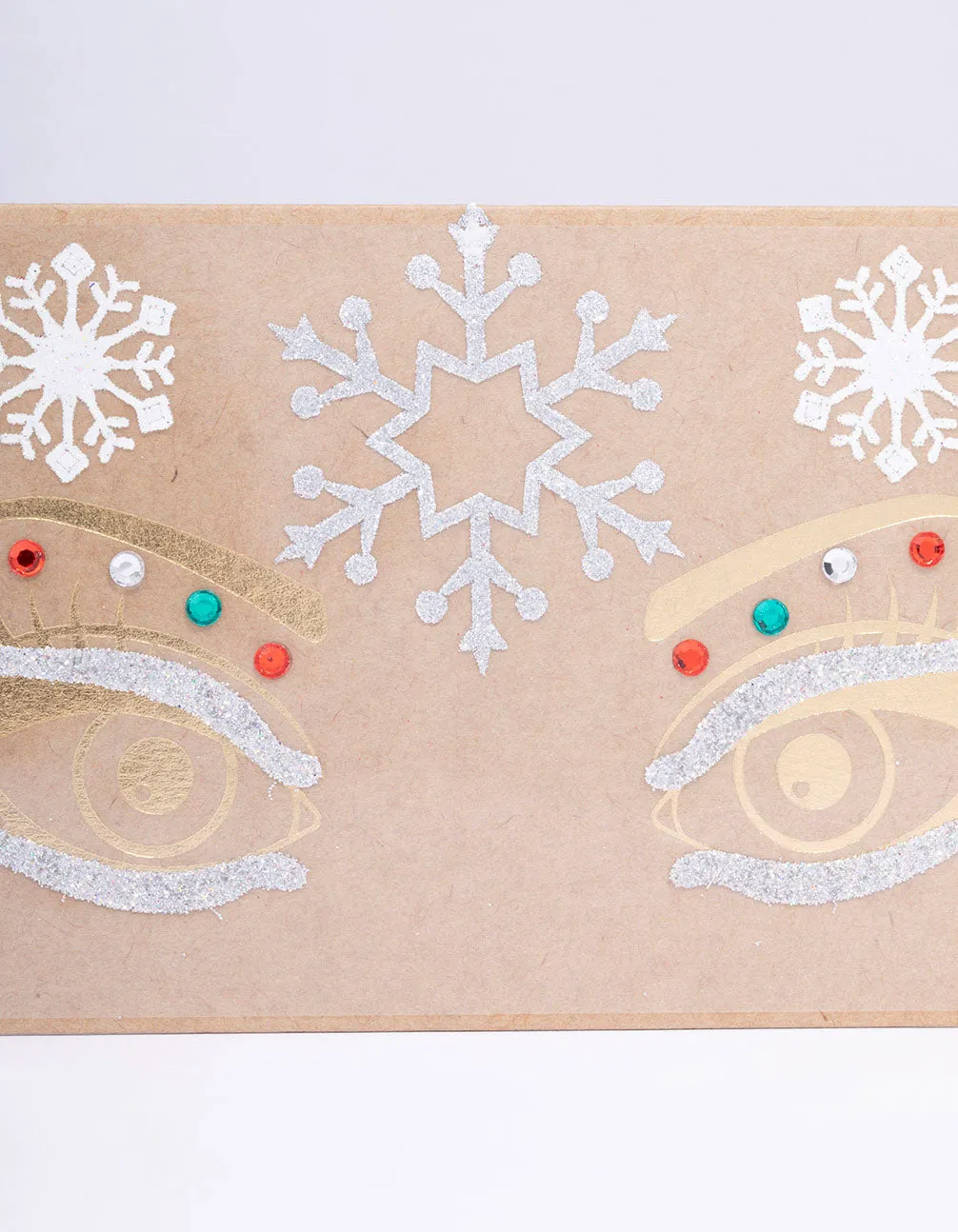 Christmas Snowflake Face Jewels