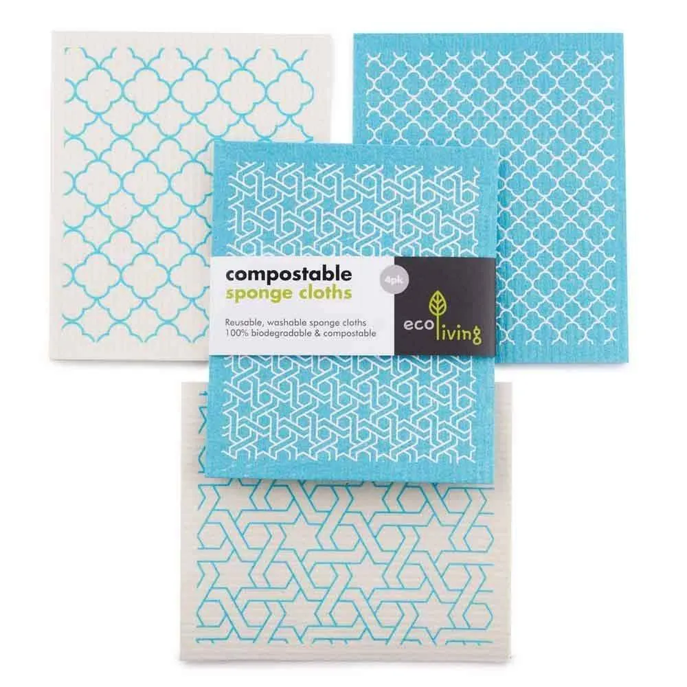 Compostable Sponge Cleaning Cloths - Morrocan