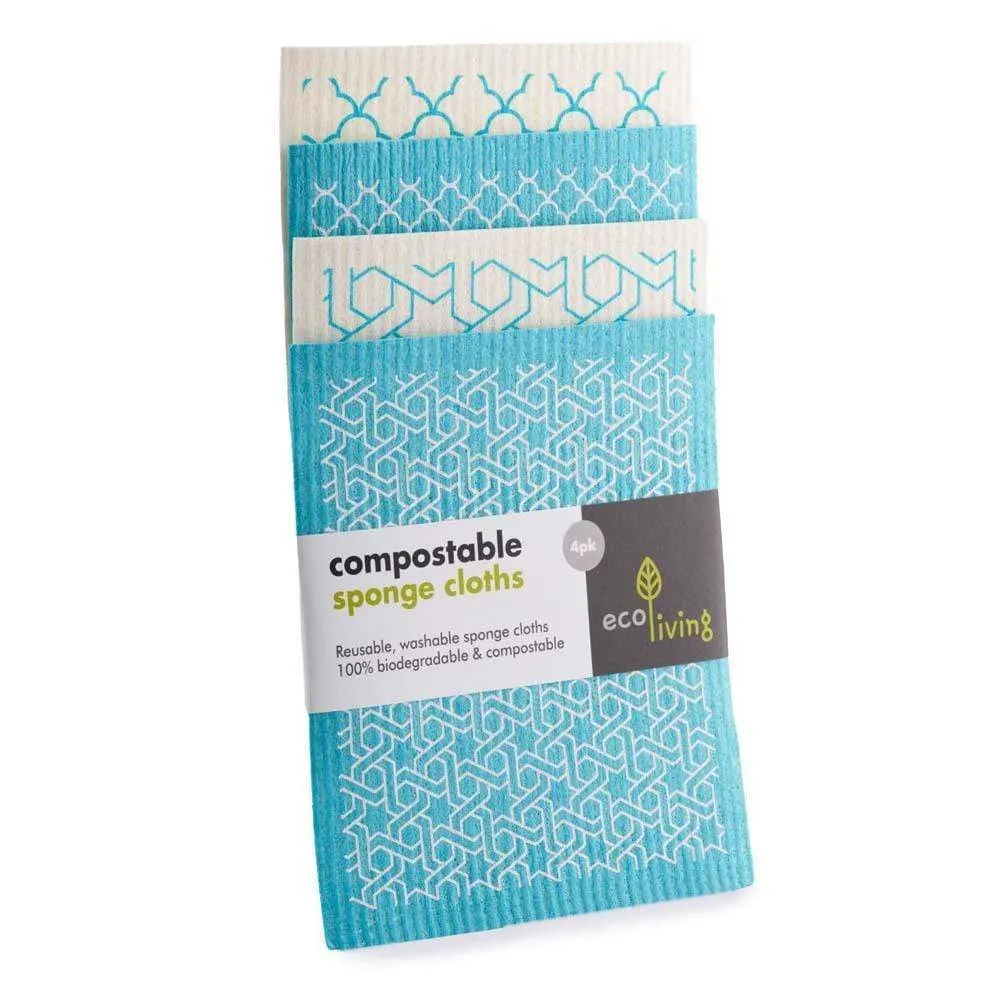 Compostable Sponge Cleaning Cloths - Morrocan