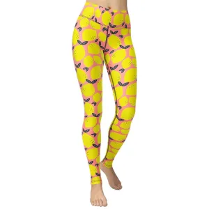 Cute Lemon Yoga Leggings