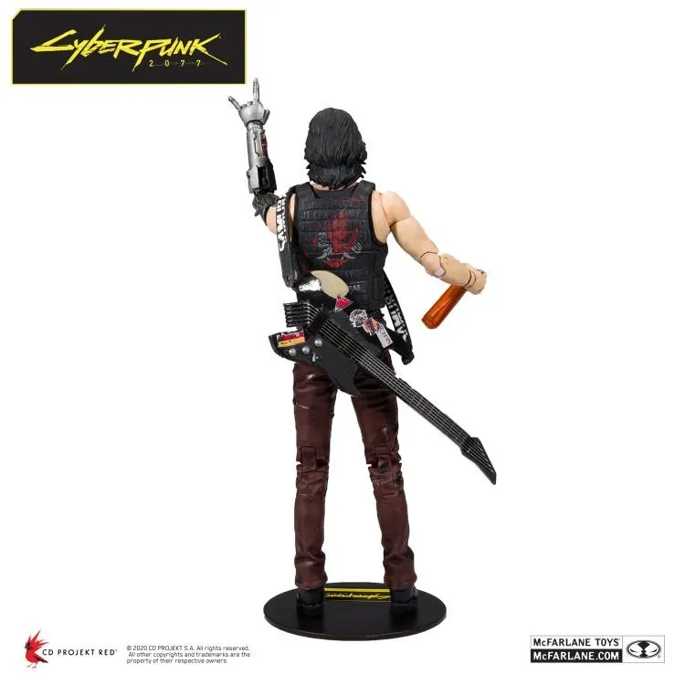 Cyberpunk 2077 Johnny Silverhand (Keanu Reeves) 7 Inch Action Figure - McFarlane Toys