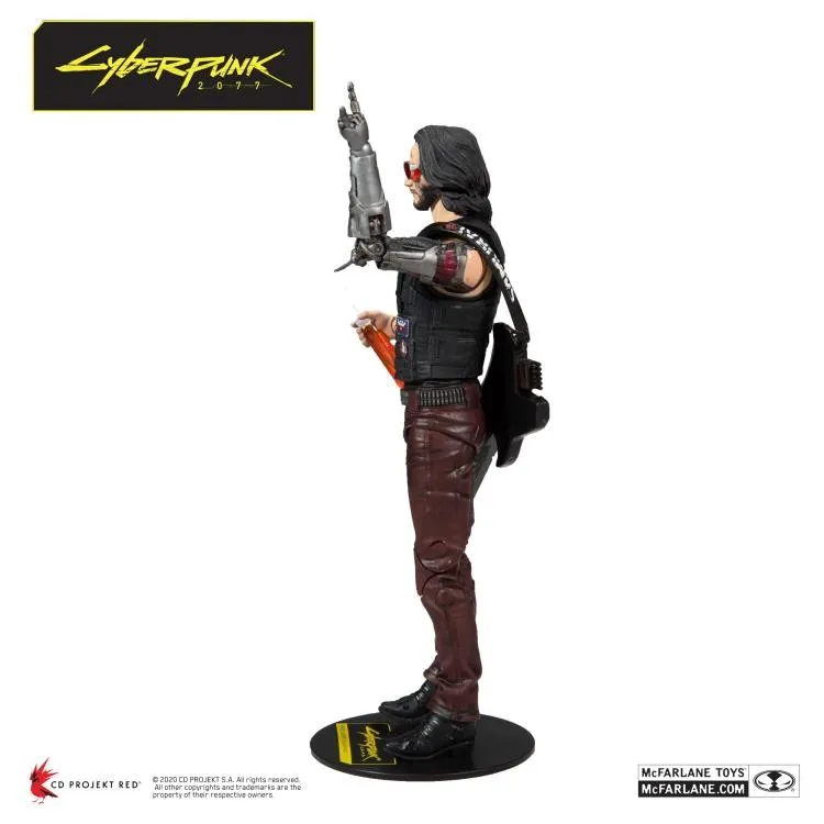 Cyberpunk 2077 Johnny Silverhand (Keanu Reeves) 7 Inch Action Figure - McFarlane Toys