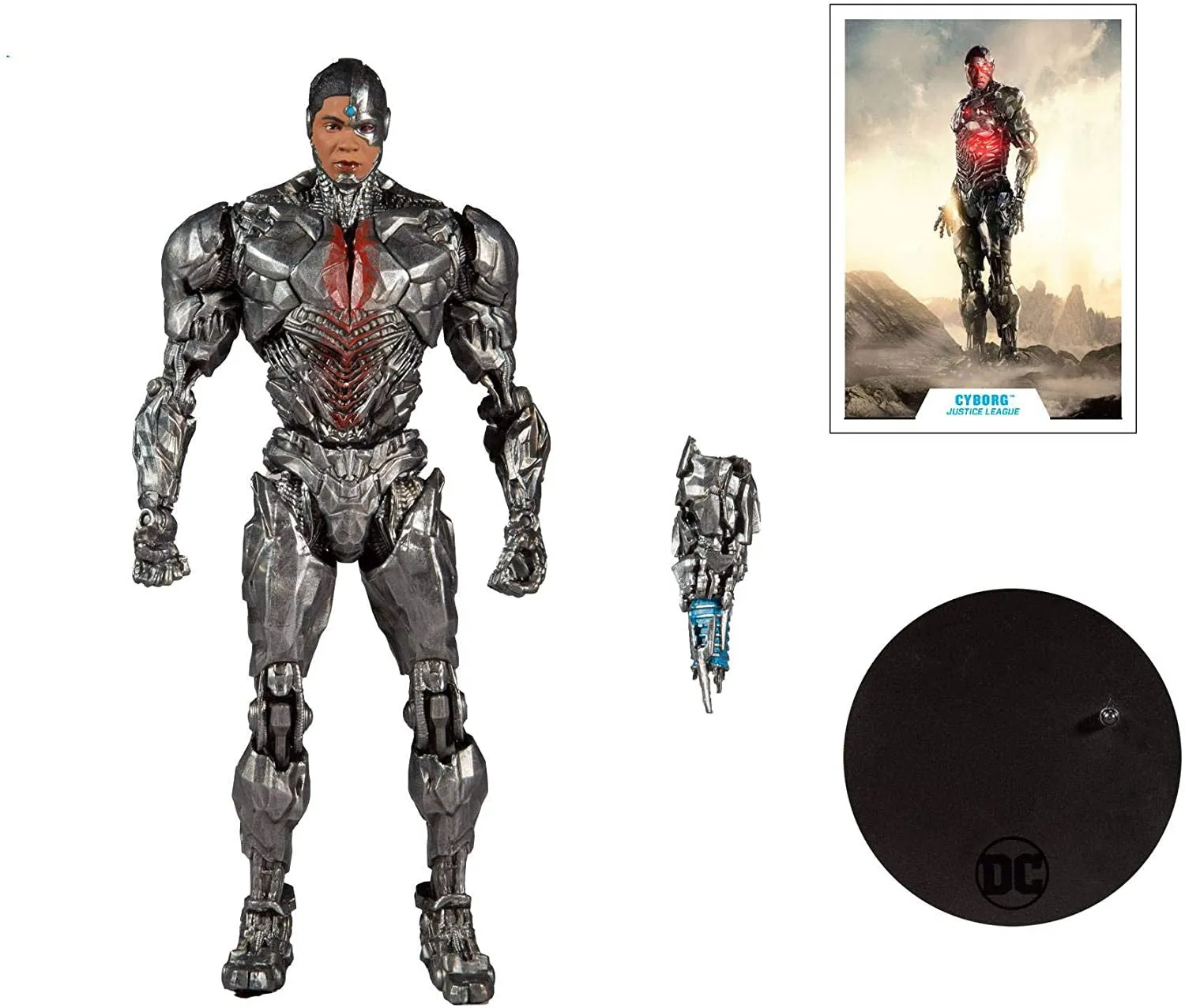 DC Multiverse Justice League Movie Cyborg 7" Inch Action Figure - McFarlane Toys