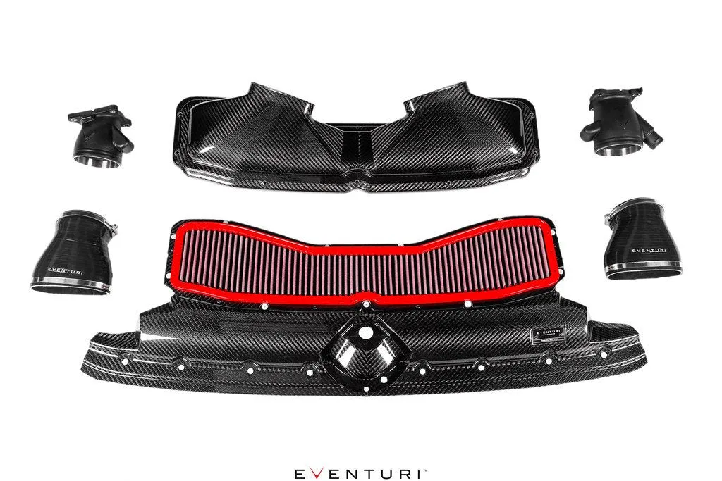 EVENTURI EVE-C8RS6-CFM-INT Black Carbon intake Matte AUDI C8 RS6 RS7