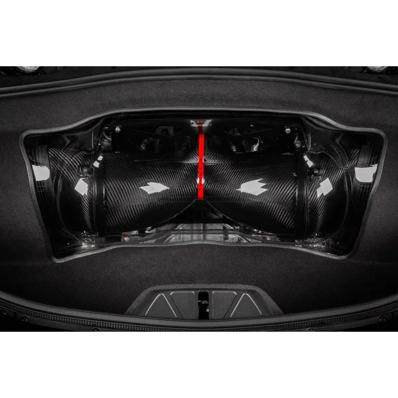 EVENTURI EVE-C8VT-CF-INT Carbon Fiber Intake System With Clear Cover for CHEVROLET Corvette C8