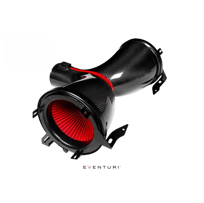 EVENTURI EVE-C8VT-CF-INT Carbon Fiber Intake System With Clear Cover for CHEVROLET Corvette C8