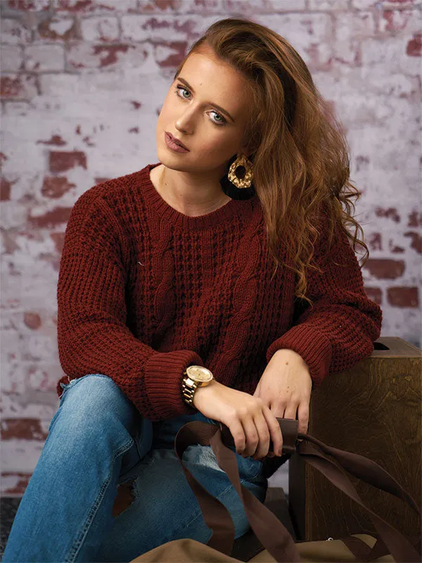 Exposed Brick Photography Backdrop