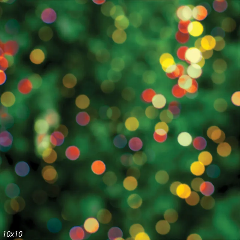 Festive Bokeh Photo Backdrop