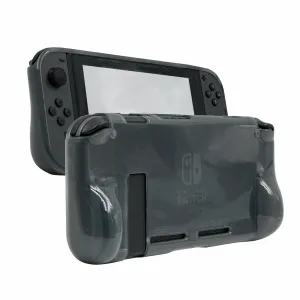 Gray Comfort Grip Silicone Case Cover for Nintendo Switch for NS