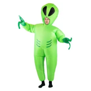 Green Alien Inflatable Costume - Buy Online Only