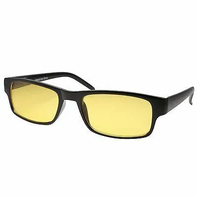 grinderPUNCH Unisex Rectangle Frame Colored Lens Designer Inspired Retro Glasses