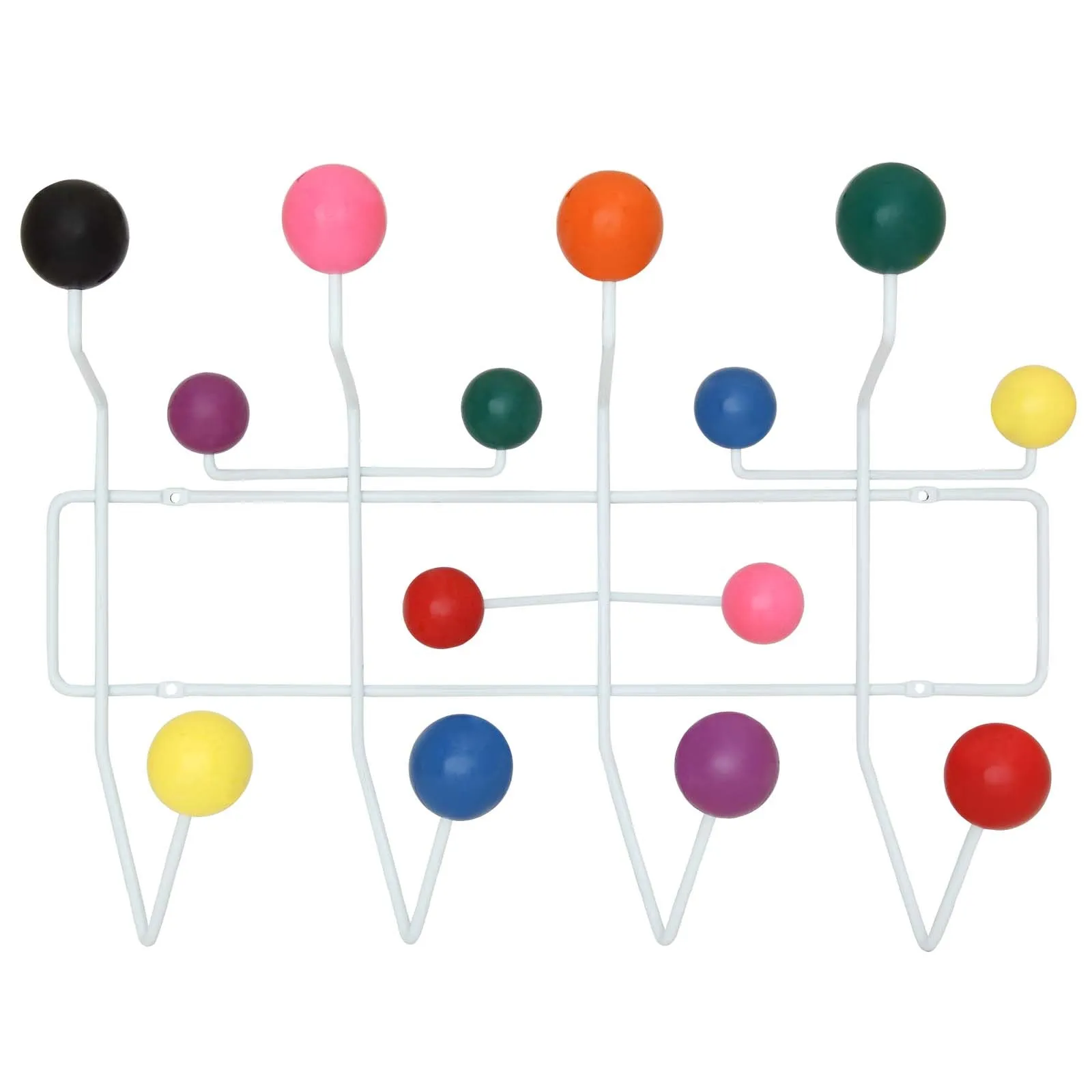 Gumball Coat Rack Multicolored EEI-216-MULTI