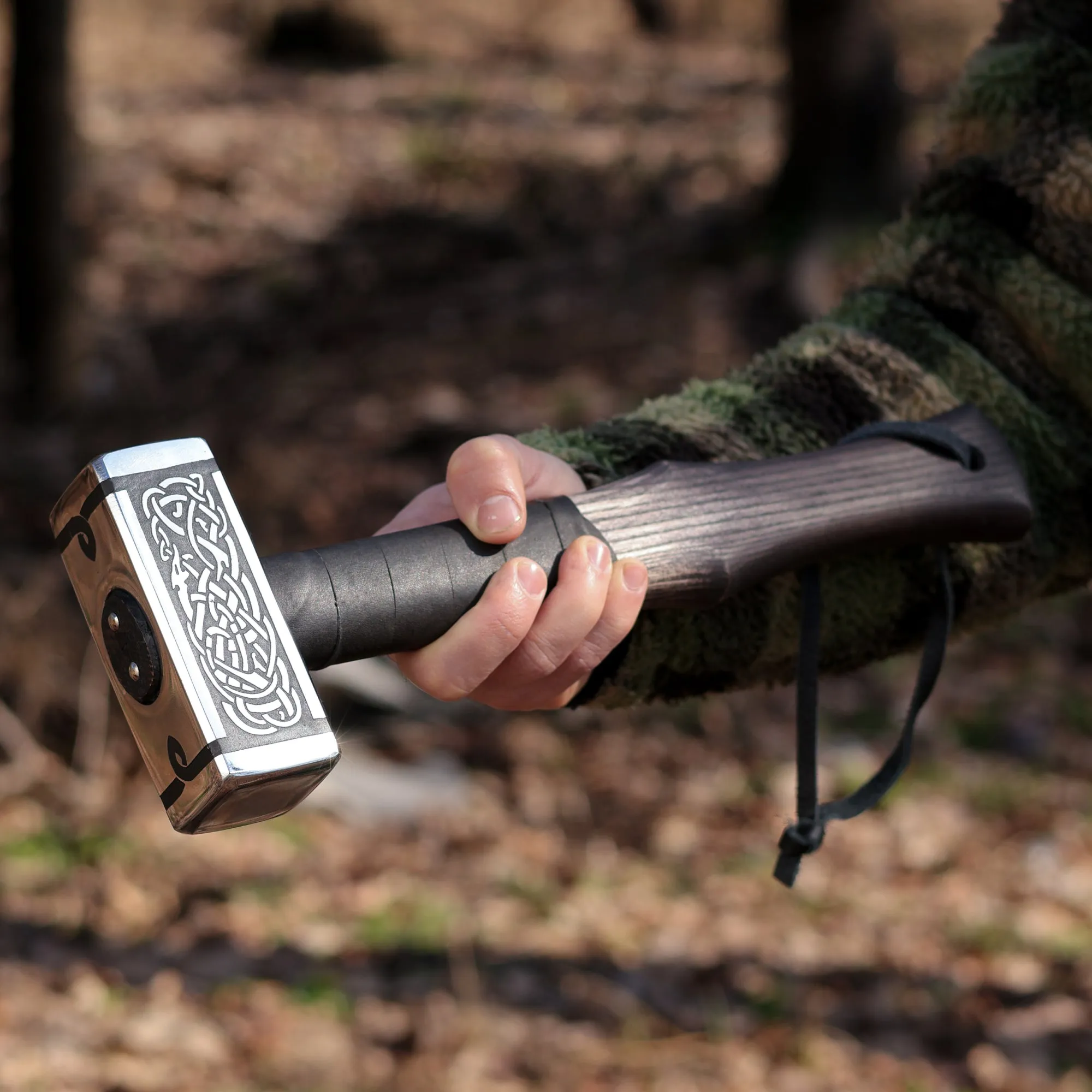 Handforged Nordic Hammer 'Dragon's Forge'