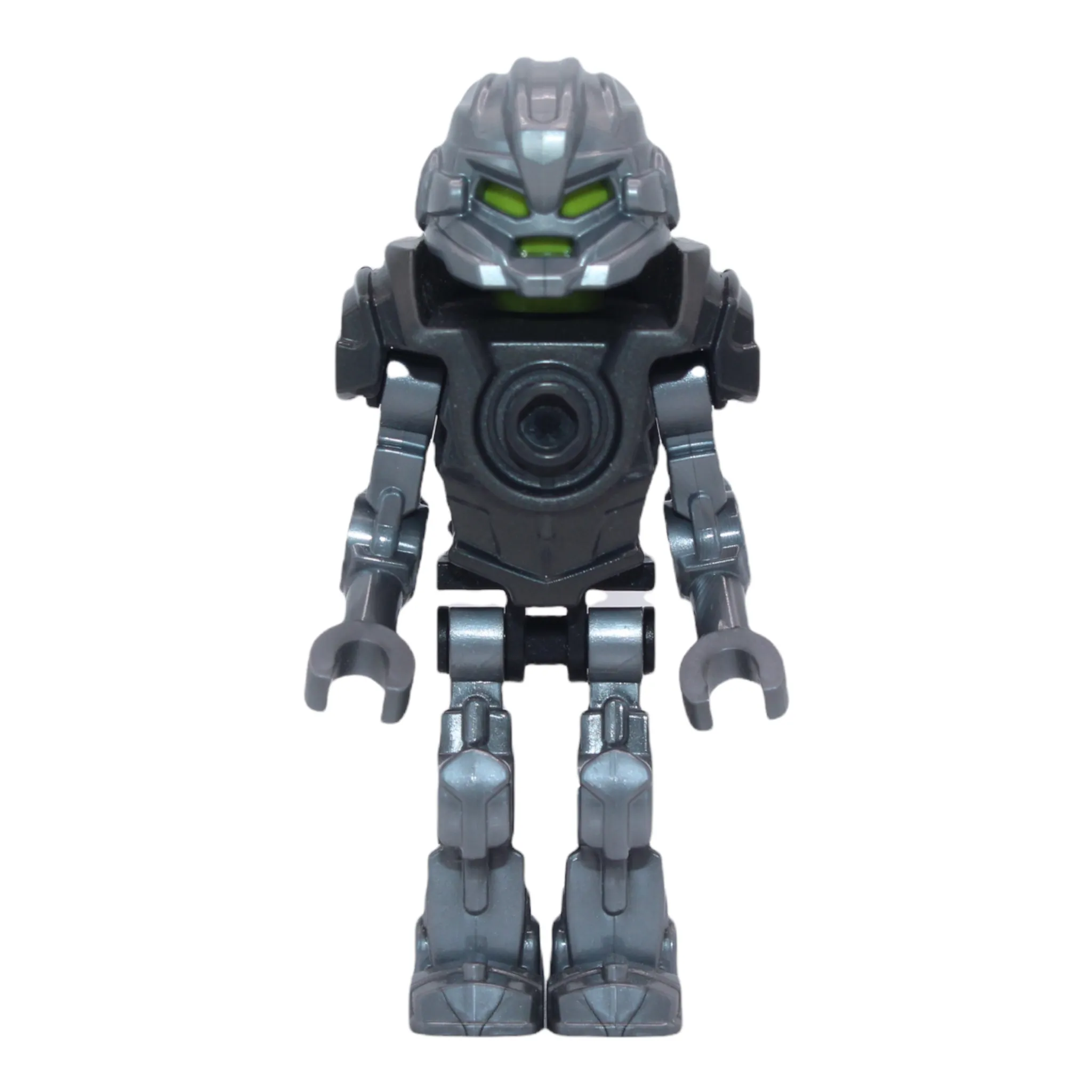 Hero Factory Bulk (minifigure, pearl dark gray armor)