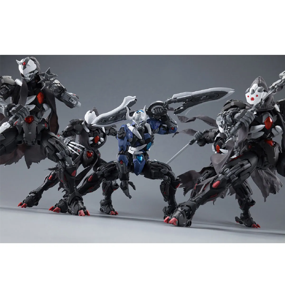 HiPlay HEMOXIAN  Overlimit Zero Series 2 Lone Shadow Assembly Model Kits Detachable Team of 5 Figures