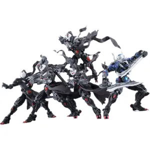 HiPlay HEMOXIAN  Overlimit Zero Series 2 Lone Shadow Assembly Model Kits Detachable Team of 5 Figures