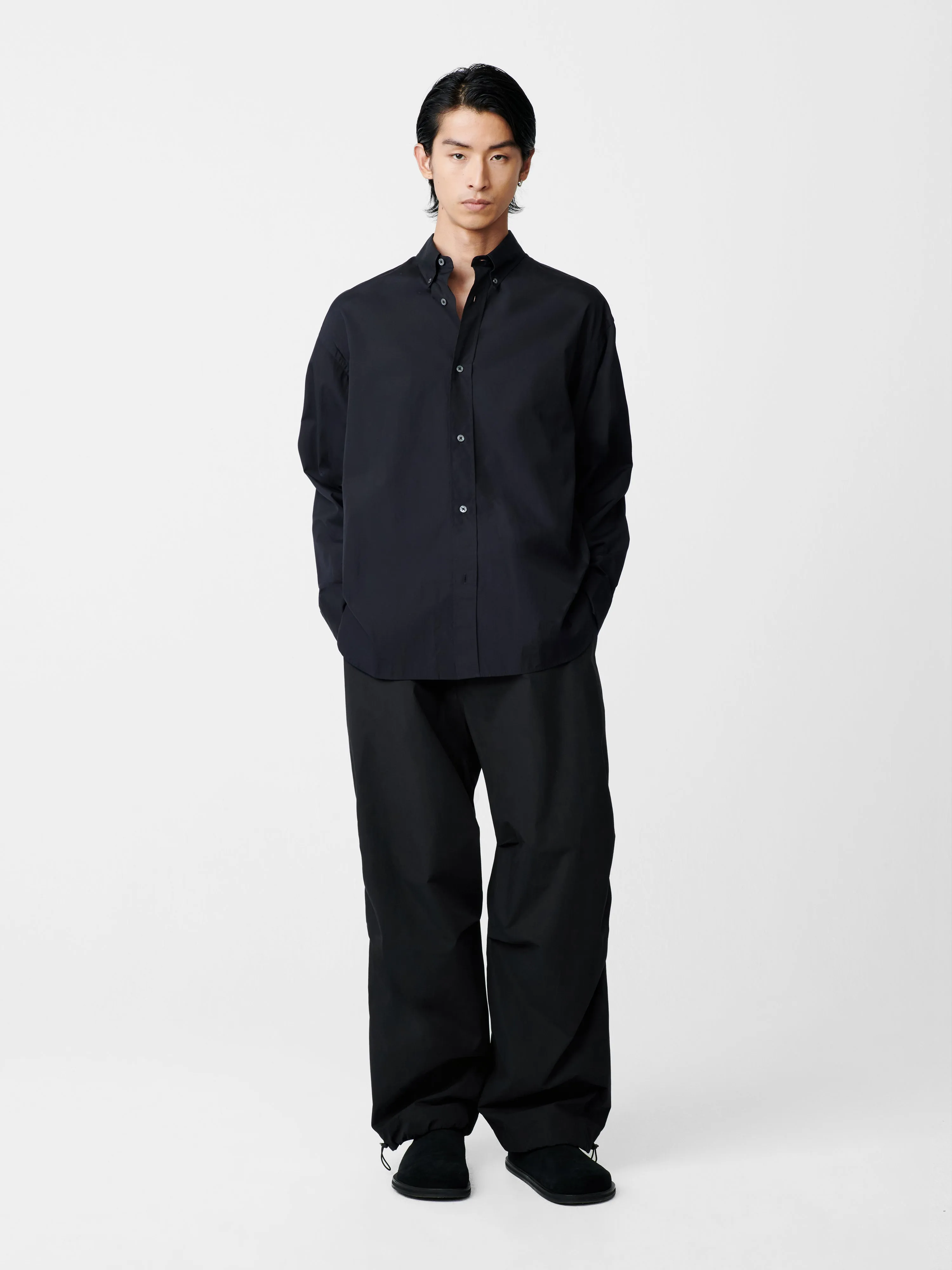 Jude Shirt in Darkest Navy