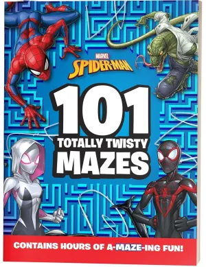 Marvel Spider-Man 101 Totally Twisty Mazes Activity Book