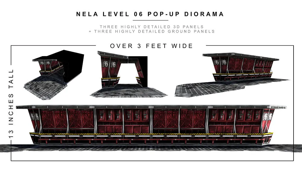 Nela Level 06 Pop-Up Diorama 1/12