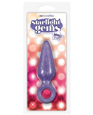 Ns Novelties Starlight Gems Booty Pops Anal Plug - Medium Purple