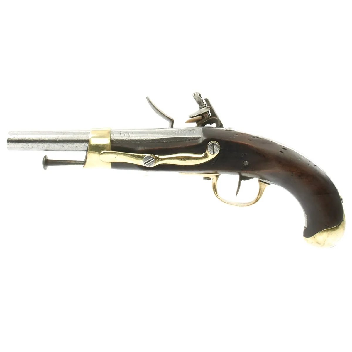 Original French Napoleonic Flintlock Dragoon Pistol made by St. Etienne Arsenal - Dated 1811