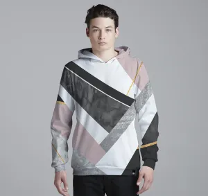 Pullover Hoodie, Lines & Layers