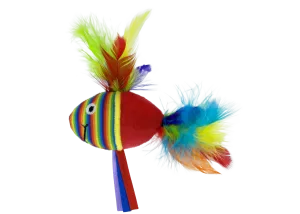 Rainbow Fish Cat Toy