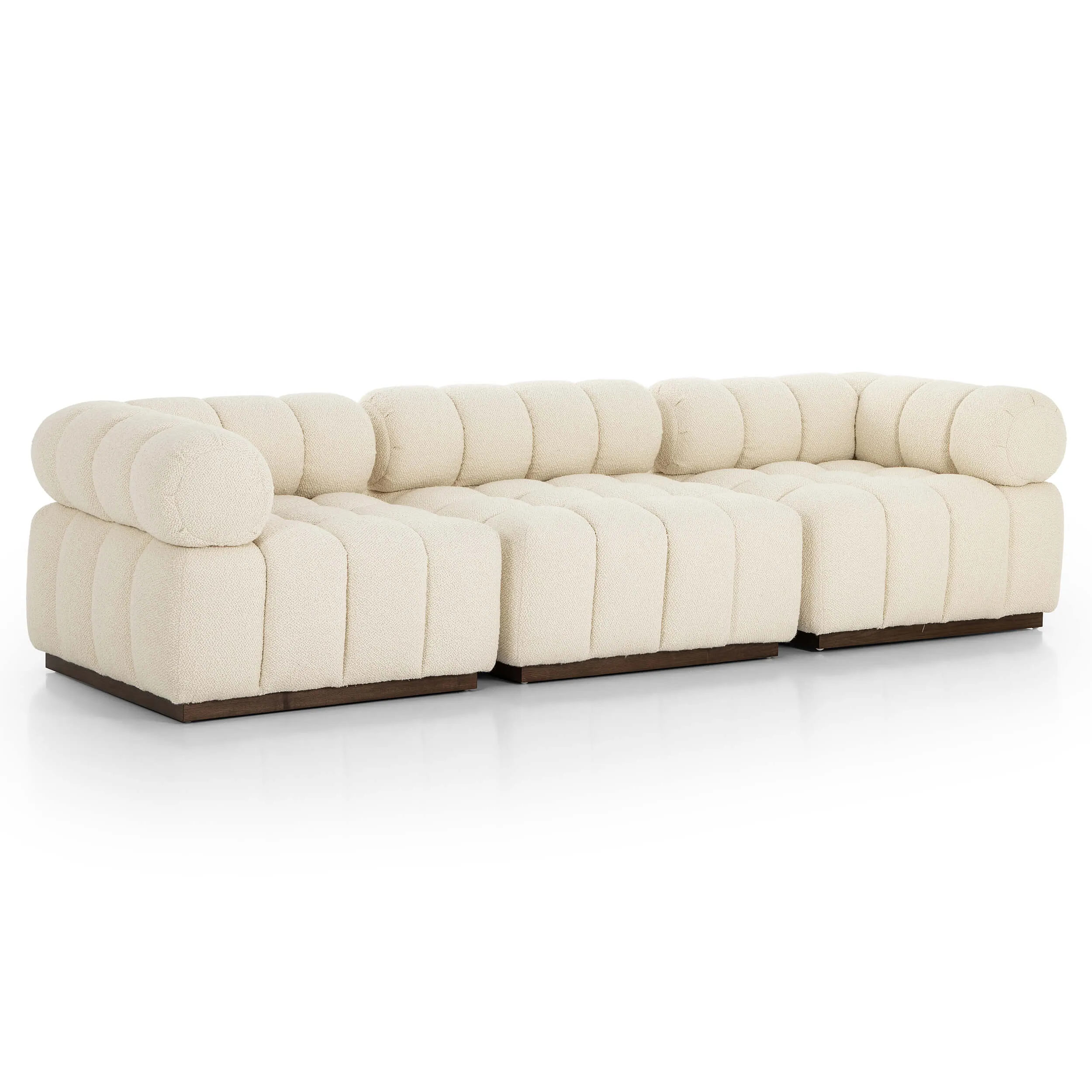 Roma 3-Piece Sofa, Durham Cream