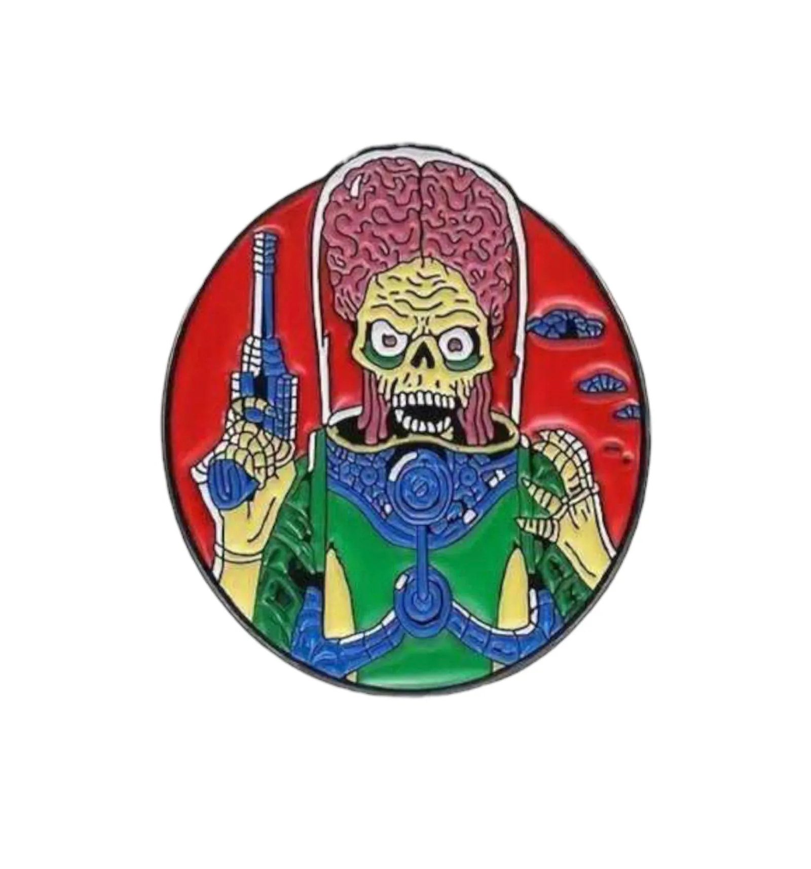 Space Alien Tack Pin