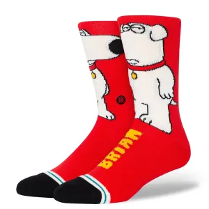 STANCE SOCKS FAMILY GUY THE DOG - RED