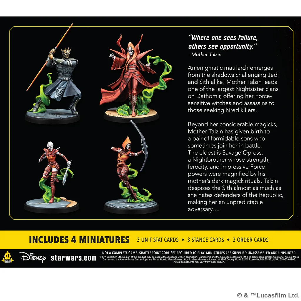 Star Wars Shatterpoint Squad Pack Witches of Dathomir