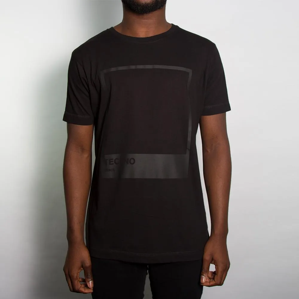 Techno Blk On Blk - Tshirt - Black