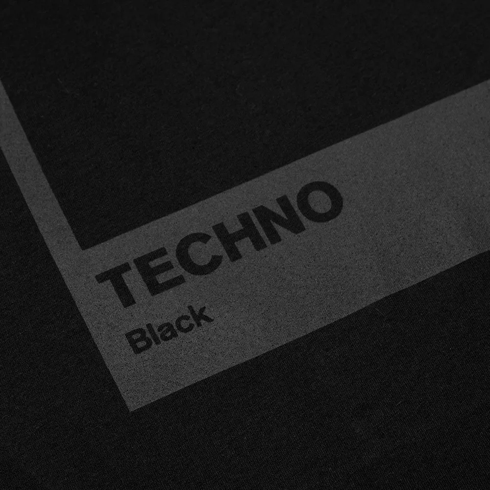 Techno Blk On Blk - Tshirt - Black