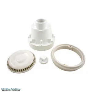 Waterway 8" Gunite Anti-Vortex Main Drain Assembly [2" x 2" Slip] [White] (640-2920 V)