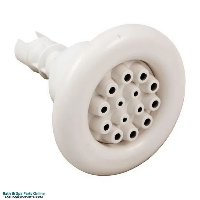 Waterway Poly Storm Jet Internal [3-5/8" FD] [Multi Massage] [Smooth Face] [White] (212-8280)